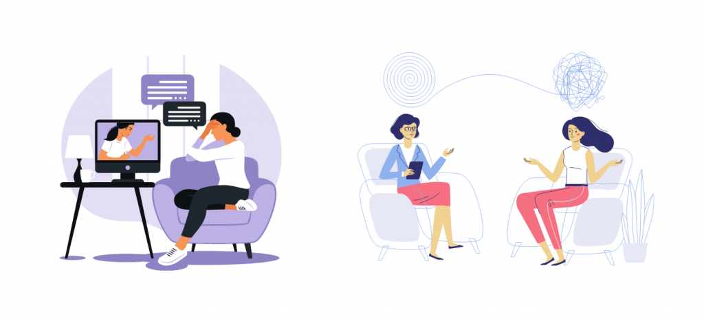 Psicoterapia Online e Presencial